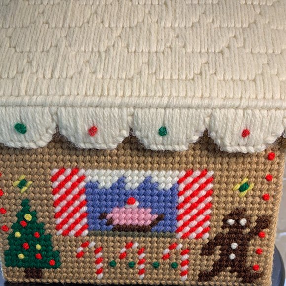 Gingerbread House Holiday Cross Stitch - Already Made for you! #1 - Picture 5 of 7